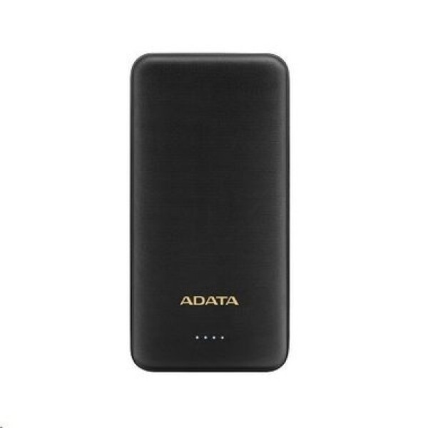 ADATA T10000 Power Bank 10000mAh černá / 2x USB / 5V / 2A (AT10000-USBA-CBK)