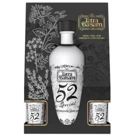 Tatra Balsam Špeciál 52 keramika 52% 0.7l (dárkový box + 2 skleničky) (8586016604361)