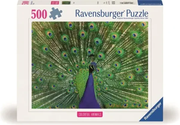 Ravensburger Puzzle: Majestátní páv