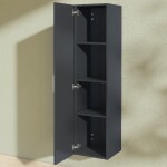 Koupelnová skříňka vysoká VitrA Mia 35x35x145 cm antracit lesk MIAV35A MIAV35A