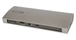 StarTech Thunderbolt 4 Dock 96W / Dokovací stanice / 3x Thunderbolt 4 / 3x USB-A 3.2 Gen2 / RJ-45 / čtečka karet (TB4CDOCKUE)