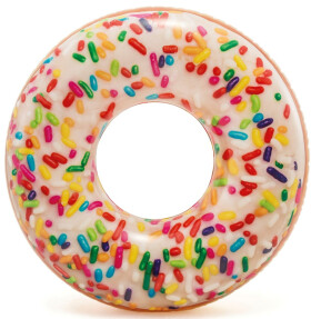 Nafukovací kruh donut s posypem 1,14m - Alltoys Intex