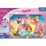 TREFL Puzzle Disney Princezny Růžový svět 160 XL dílků