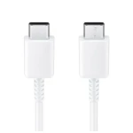 Samsung Type C - Type C Datový Kabel 3A 1.8m bílá (v sáčku) (EP-DW767JWE)
