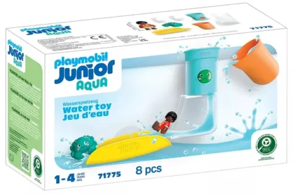 Playmobil® Junior Aqua 71775 Vodní nádrž se skluzavkou