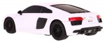 RASTAR Auto na dálkové ovládání R/C Audi R8 Rastar 1:24 bílé