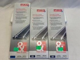 HO 55214, 55219 PIKO A Gleis, 2,5 mm Code 100, 18 ks - 40 €