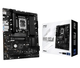 ASRock MB Sc LGA1851 B860 Pro-A, Intel B860, 4xDDR5, 1xDP, 1xHDMI, ATX EDF_380993