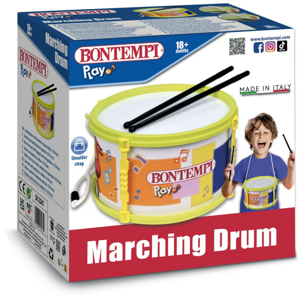 Bubínek s paličkami a popruhem - Bontempi