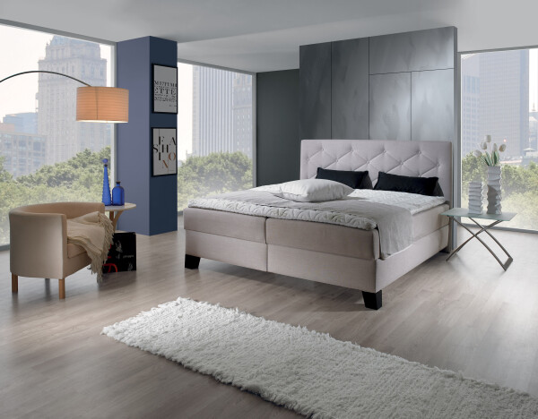 Boxspring Diva Nožičky: E - moření černé, Rozměr: 180 x 200 cm, varianta nožiček: noha 2