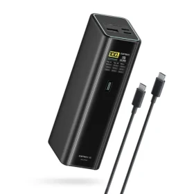 Cuktech PB200U černá / Powerbanka / 210 W / 20000 mAh / 2x USB-C + USB-A / TFT displej