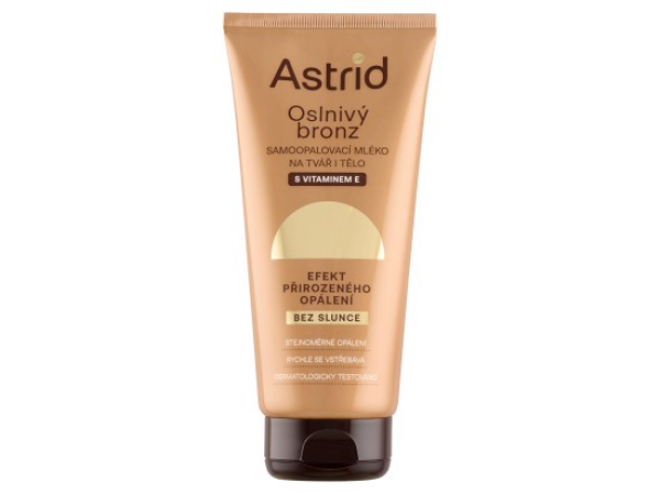 Astrid Samoopalovací mléko na tvář i tělo 200 ml