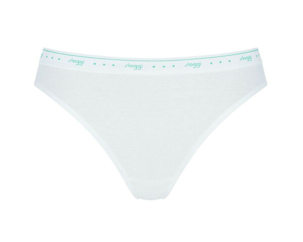Dámské kalhotky 24/7 100 Tai 2P - Sloggi bílá (0003) 0042