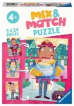 RAVENSBURGER Mix&Match: Moje oblíbené povolání 3x24 dílků