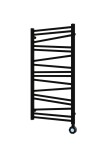 Radiátor elektrický SAT Lilon 97,5x50 cm černá matná SATRALI975500EBL SATRALI975500EBL