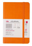Oranžový střední journal zápisník - Albi