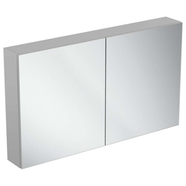 IDEAL STANDARD - Mirror&Light Zrcadlová skříňka 120x70 cm, hliník T3593AL