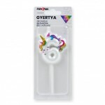 Dortisimo Svíčka s jednoržcem číslo 6