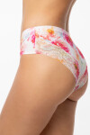 KALHOTKY PEONY CHEEKIE BRASIL bílo-růžová S