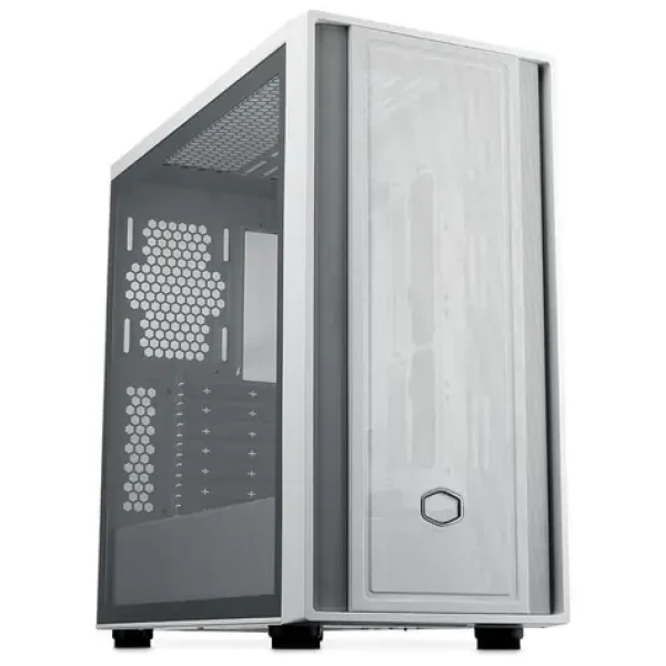 Cooler Master MasterBox 600 Lite bílá / ATX / 1x USB-A 3.0 1x USB-C 3.1 / bez zdroje / průhledná bočnice (MB600L-WGNN-S00)