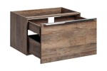 COMAD - Skříňka pod umyvadlo 80cm 2 zásuvky SANTA FE OAK 5907611652435