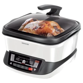 SENCOR SFR 9400WH bílá / Multifunkční Fritovací Hrnec / 1800W / 4.8L / 40 - 240°C (41019456)