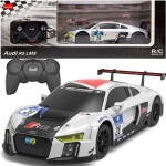 Mamido Sportovní auto AUDI R8 LMS na dálkové ovládání RC 1:24 bílé