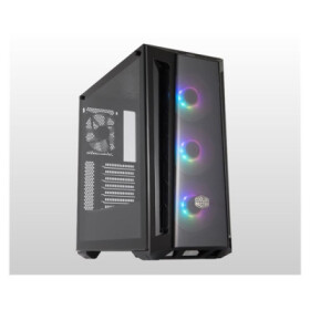 Cooler Master case MasterBox MB520 ARGB, E-ATX, Průhledná bočnice, 3x 120mm ARGB Fan, 1x 120mm Fan, Černá EDF_1566025