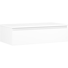 MEXEN/S - Orio koupelnová skříňka pod umyvadlo 90 cm s deskou, 1 šuplík, bílá mat 91A10-09023-1-BFC01