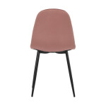 Jídelní židle, růžová, sametová látka, CT-971 PINK4