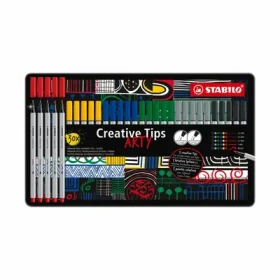 STABILO® Creative Tips - ARTY - 30 ks sada v plechu - CLASSIC - 6 různých barev (89/30-6-1-20)