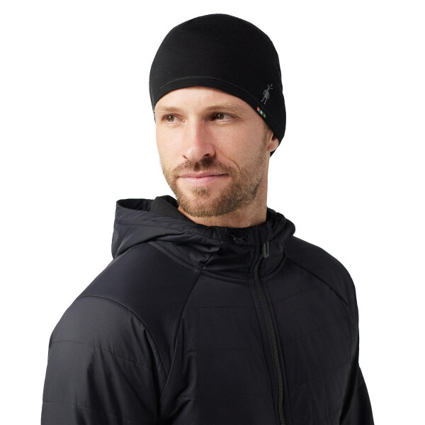 Unisex merino čepice SMARTWOOL Merino Beanie, Black univerzální