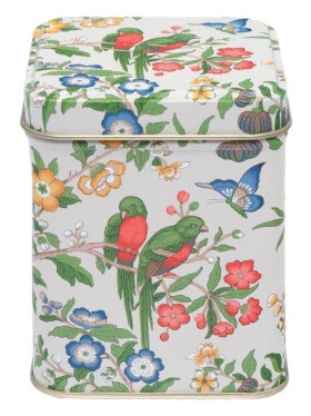Plechovka čtvercová Sanderson - Chinoiserie Hall