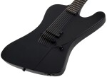 ESP LTD Phoenix-7 Baritone Black Metal Black Satin