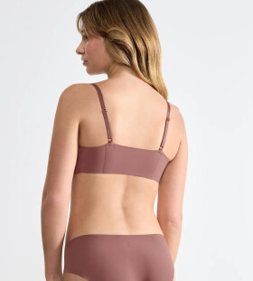 Dámská podprsenka ZERO Microfibre 2.0 Bralette - CACAO - kakaová 1141 - SLOGGI BROWN XS