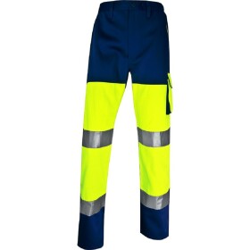 Montérkové kalhoty reflexní PHPAN Panoply žluto-modré 260g/m2 PHPA2