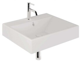KLUDI - Resa Umyvadlo 61x51 cm, s přepadem, s otvorem pro baterii, matná bílá 59WW6153