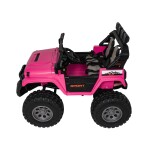 Mamido Elektrické autíčko Extreme Sport 4x4 s proměnlivou velikostí růžové