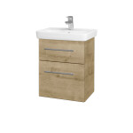 Dřevojas - Umyvadlová skříňka GO SZZ2 50 - D09 Arlington / Úchytka T02 / D09 Arlington 148065B