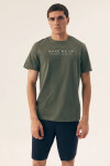 PÁNSKÉ PYŽAMO DARE 42634 SS25 GREEN-GRENADE L