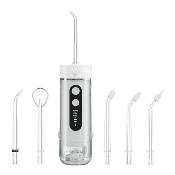 TrueLife AquaFloss Mini M50 bílá / ústní sprcha / 180 ml / 3 režimy (TLCFMAFMM50WA)