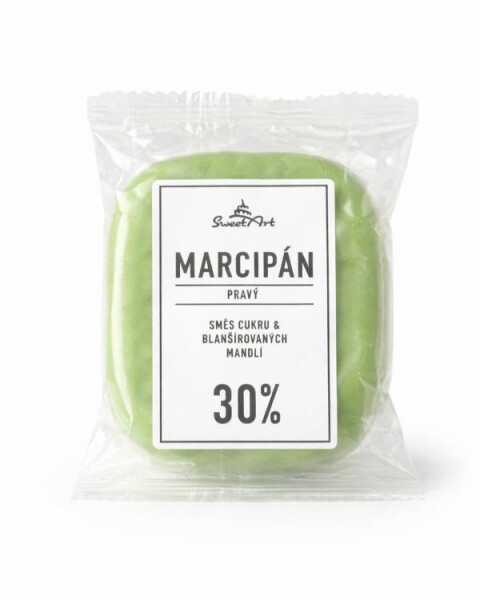 Dortisimo SweetArt Pravý marcipán světle zelený 30% mandlí (150 g)