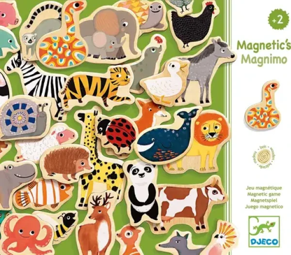 DJECO Magnetická zvířátka ze ZOO