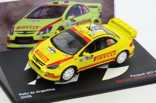 Peugeot 307 WRC Rally 2006 Galli Deagostini Altaya 1:43 F099 NEW08