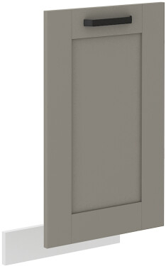 Dvířka na vestavnou myčku nádobí Luna ZM 713x446 Barva korpusu: Bílá, Barva dvířek: Clay Grey