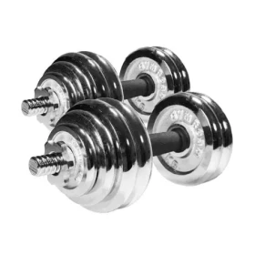 Sada činek 30 kg - GymBeam (šedá) (64675-1-single_variant)