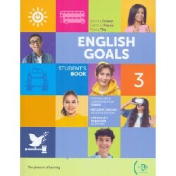 English Goals 3 Student’s Book + Digital Book + ELi LINK App A2 (2024)