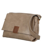 Trendy dámská crossbody kabelka Simba, šedo-béžová