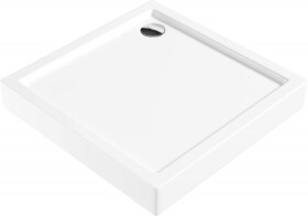DEANTE - Jasmin plus bílá - Akrylátová sprchová vanička, čtvercová, 80 cm KTJ_042B