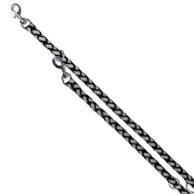 TRIXIE Vodítko reflexní přepínací černé L-XL / Vodítko / 2 m / Nylon, kov (G14-13591)
